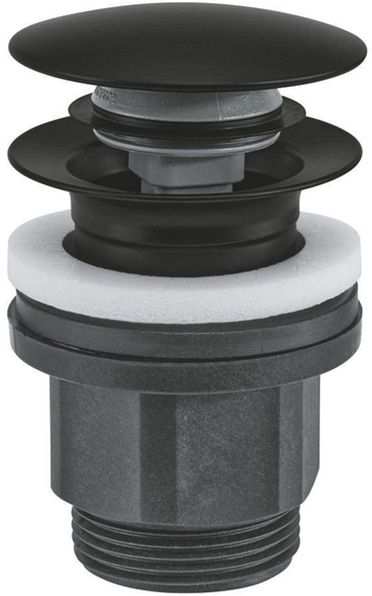 Grohe Ablaufgarnitur – ø63 mm – aufschiebbar – mattschwarz