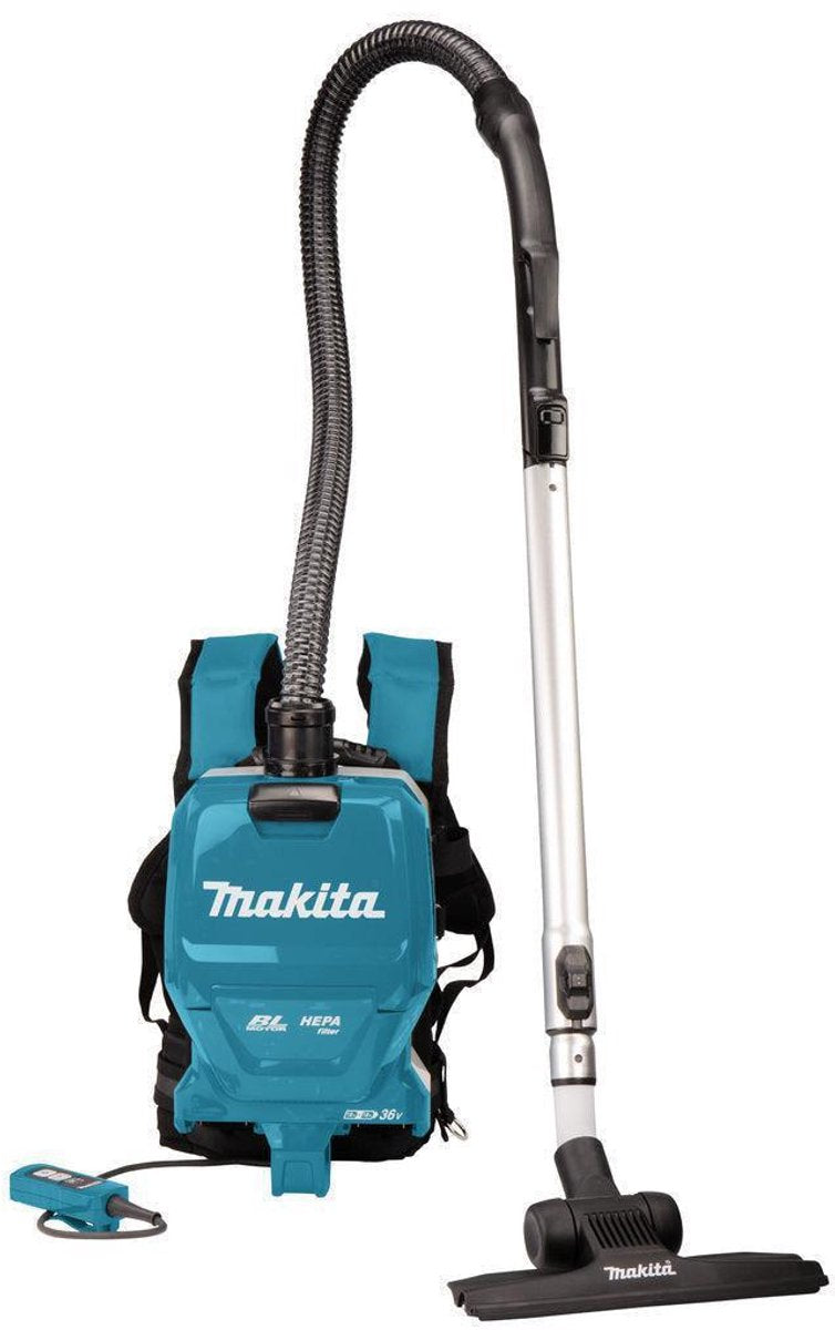 Makita Rucksackstaubsauger | dvc261zx22 | 2 x 18 V | exkl. Akkus und Ladegerät dvc261zx22