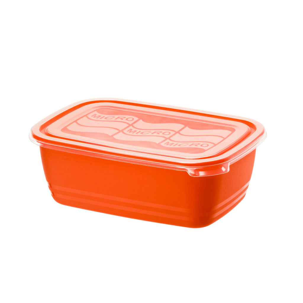 Rotho Öko-Mikrowellenbox 1,9l papayarot