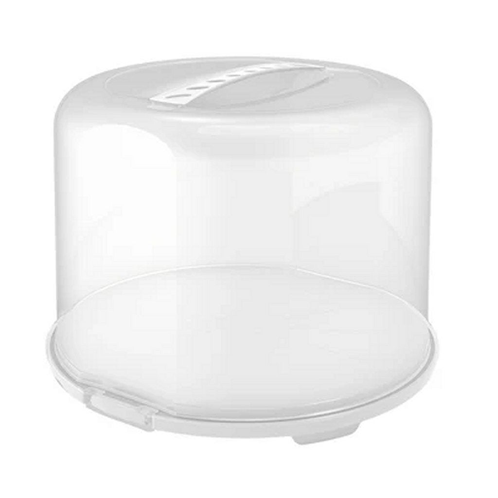Rotho Frischkuchenbox XL 35,5x34,5x26 cm weiß transparent