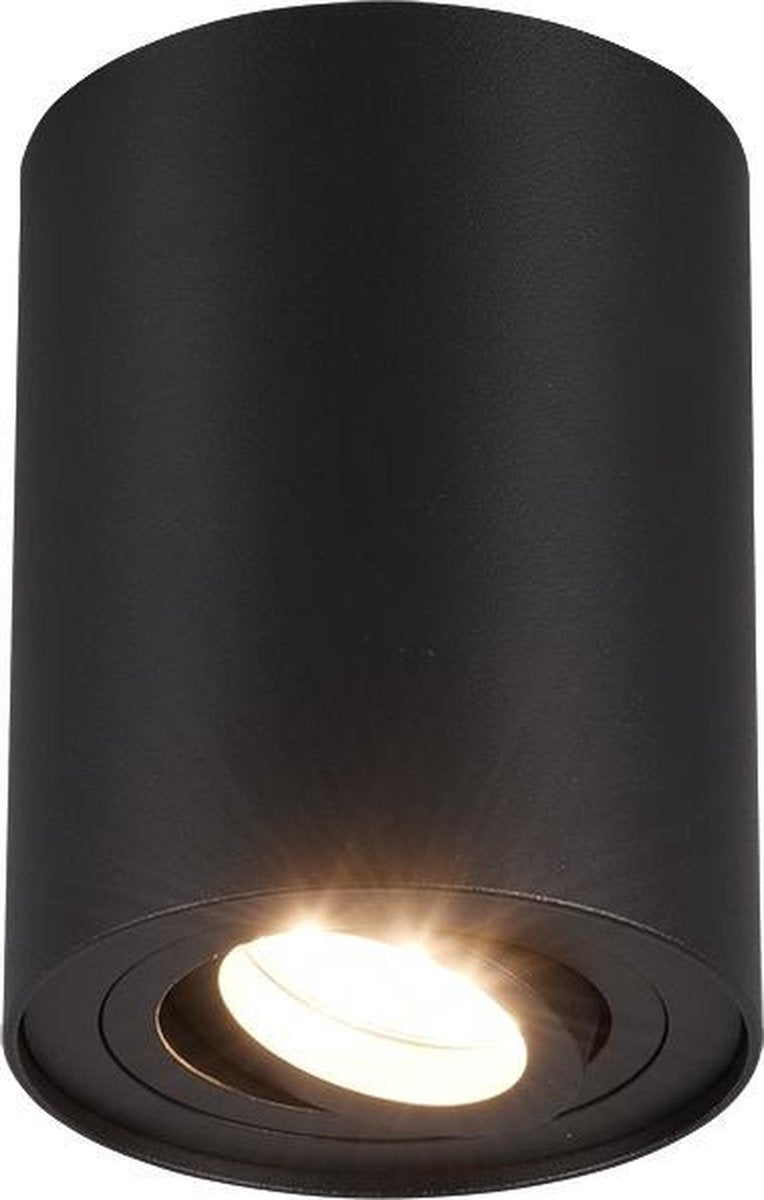 Trio cookie - Deckenleuchte - schwarz matt - exkl. Leuchtmittel 1x gu10 35w