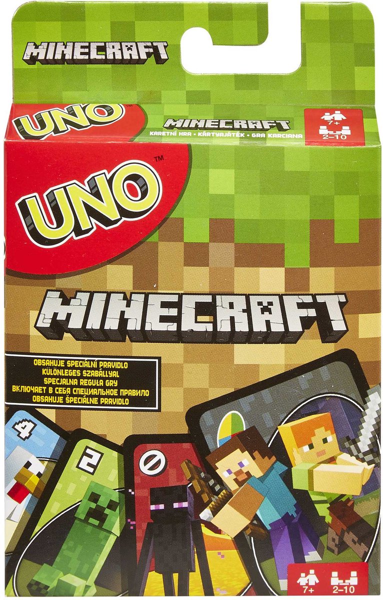 Mattel Minecraft Card Game