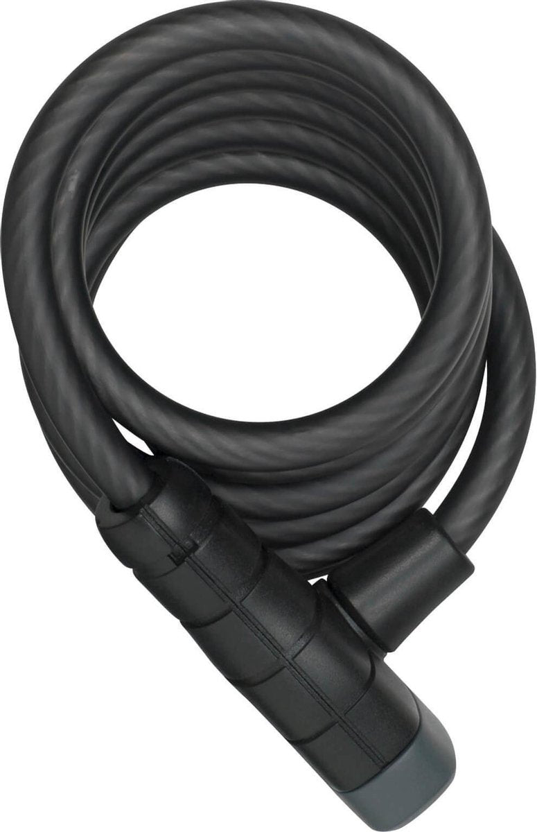 Abus Primo 5510K - Spiralkabelschloss - 180 cm - Schwarz