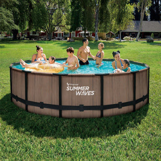 Sommerwellen-Schwimmbecken Elite-Rahmen 427 x 107 cm
