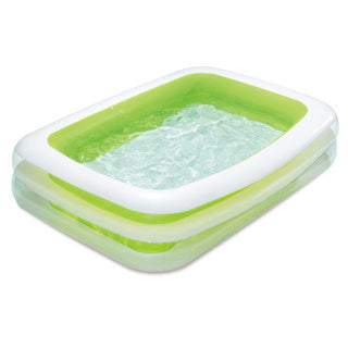 Sommerwellen-Schwimmbecken Family Deluxe 2-Ring 262 x 175 x 46 cm | 3 Stück