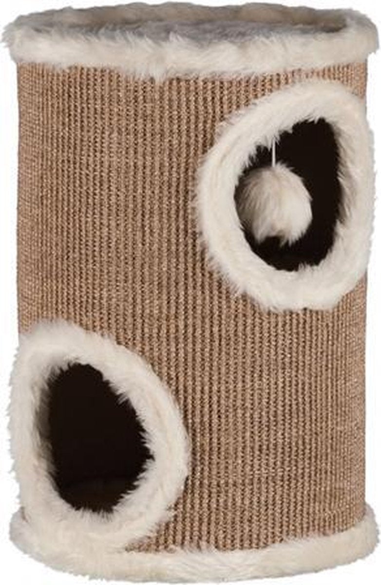 Trixie edoardo – Kratztonne – Taupe-Creme – 33 x 33 x 50 cm