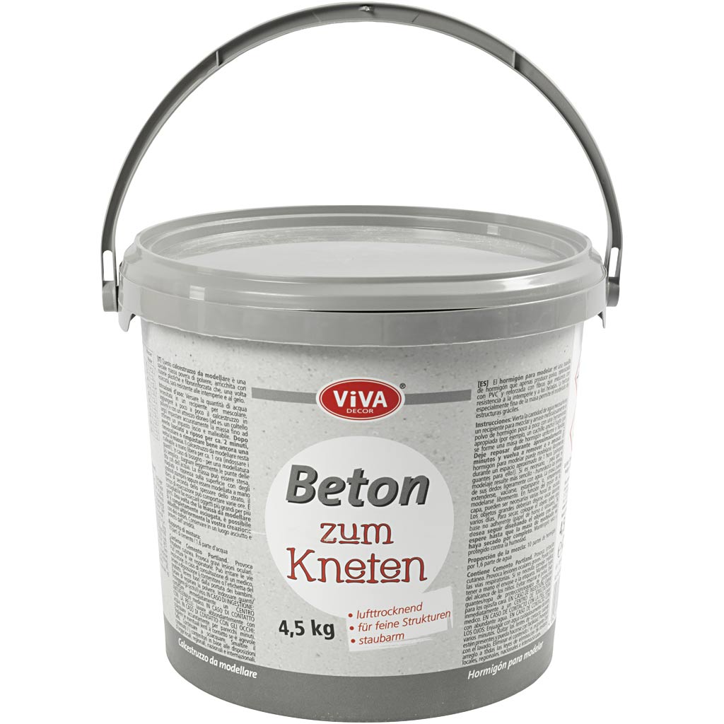 Viva Dekor Formbeton, grau, 4500 gr 1 Karton