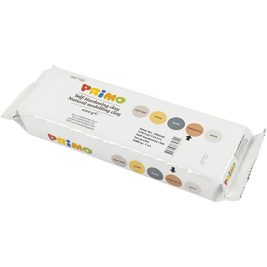 Kreativfirma Selbstverhärtungskulptur Klei Terrakotta, 1000gr