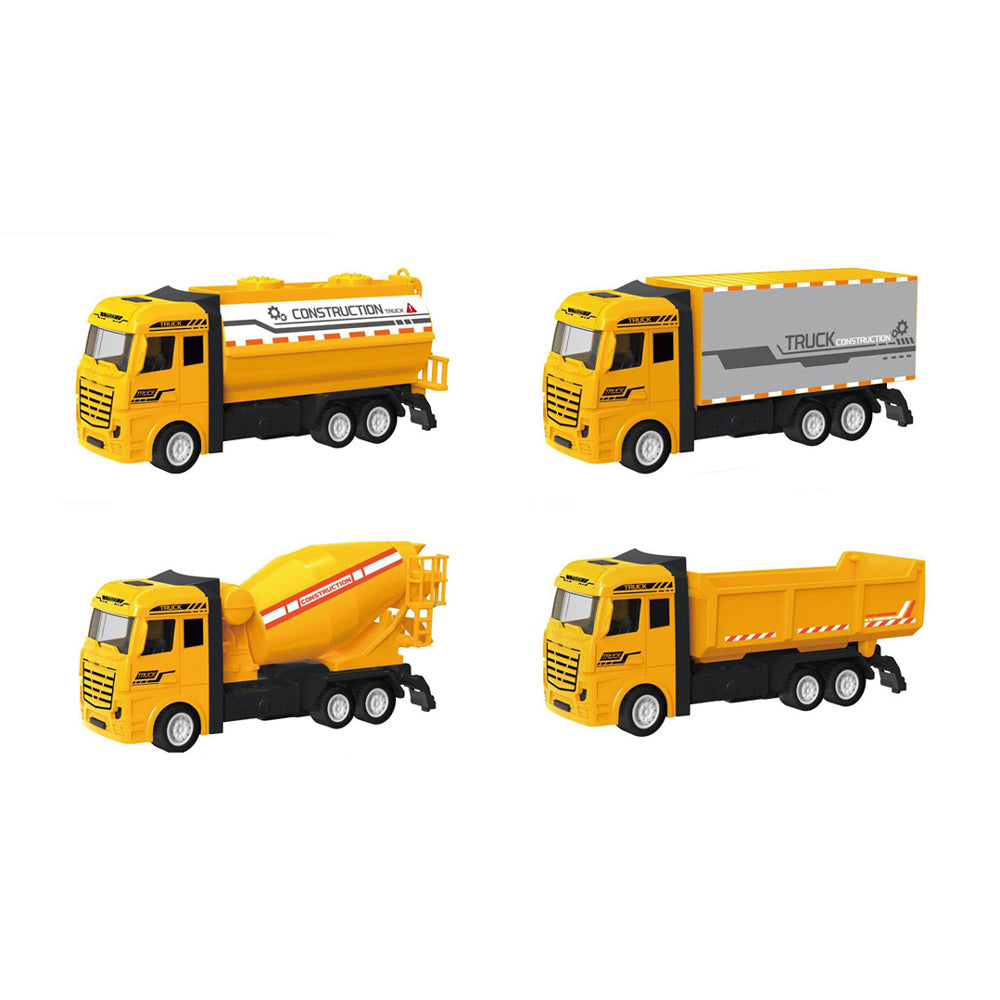Lkw gelb zurückziehen