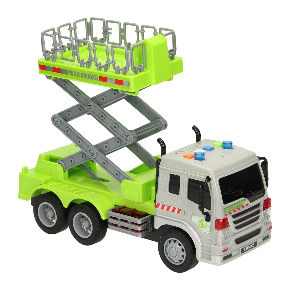 LKW mit Hubarbeitsbühne mit Licht und Ton