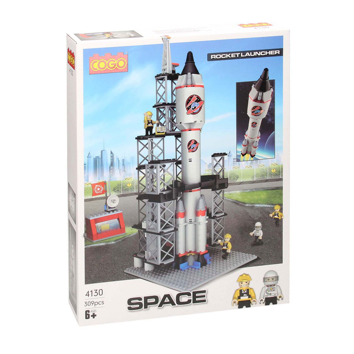 Bausatz Raketenstartstation, 309-tlg