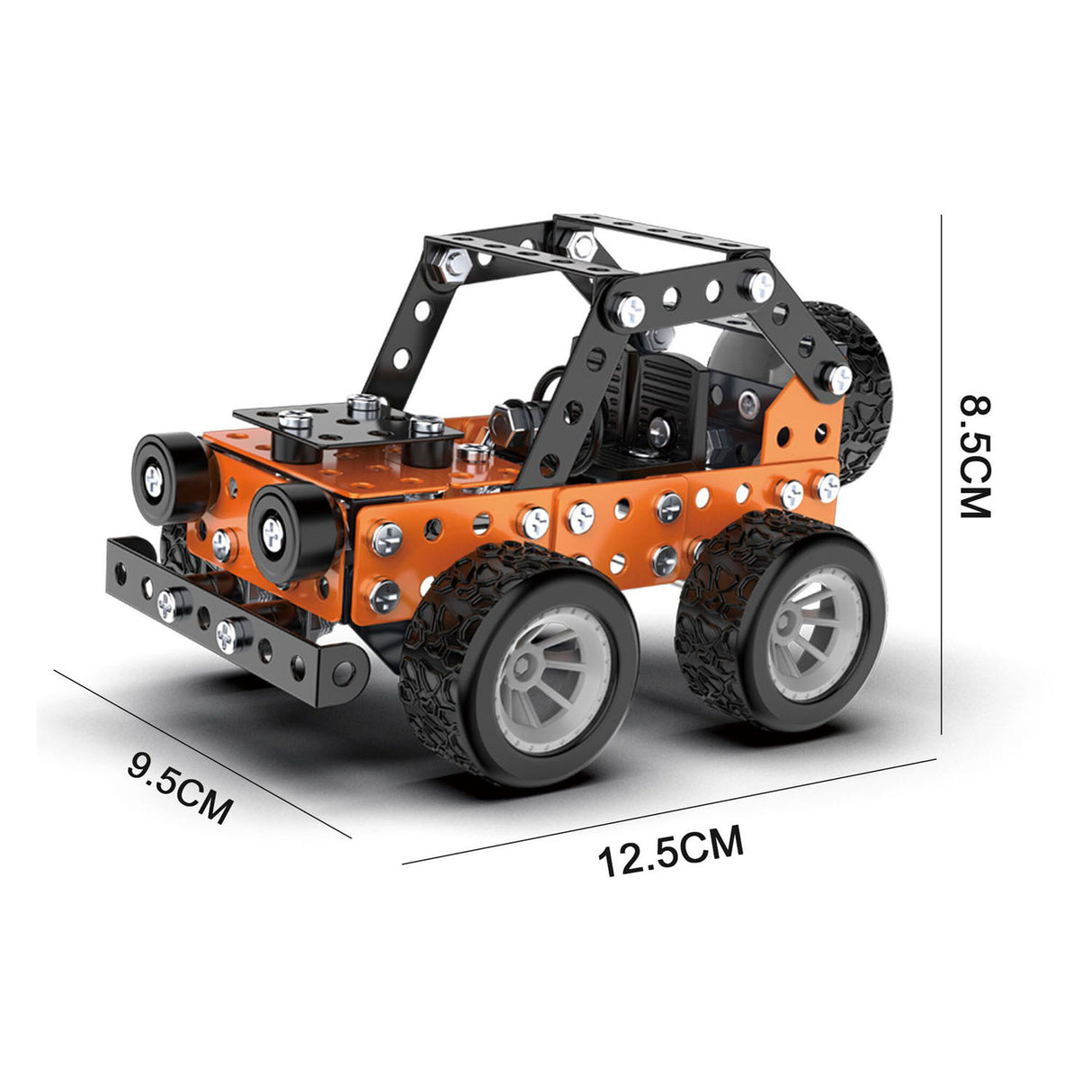 Metallbausatz Offroad-Buggy, 164 Teile.