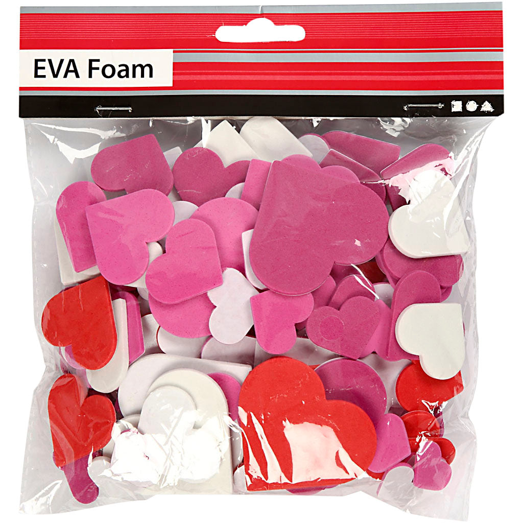 Kreativunternehmen https: www.cchobby.nl foam-shapes-size-20-50-mm-thickness-2-mm-heart-diverse-colors-200-piece-1-box