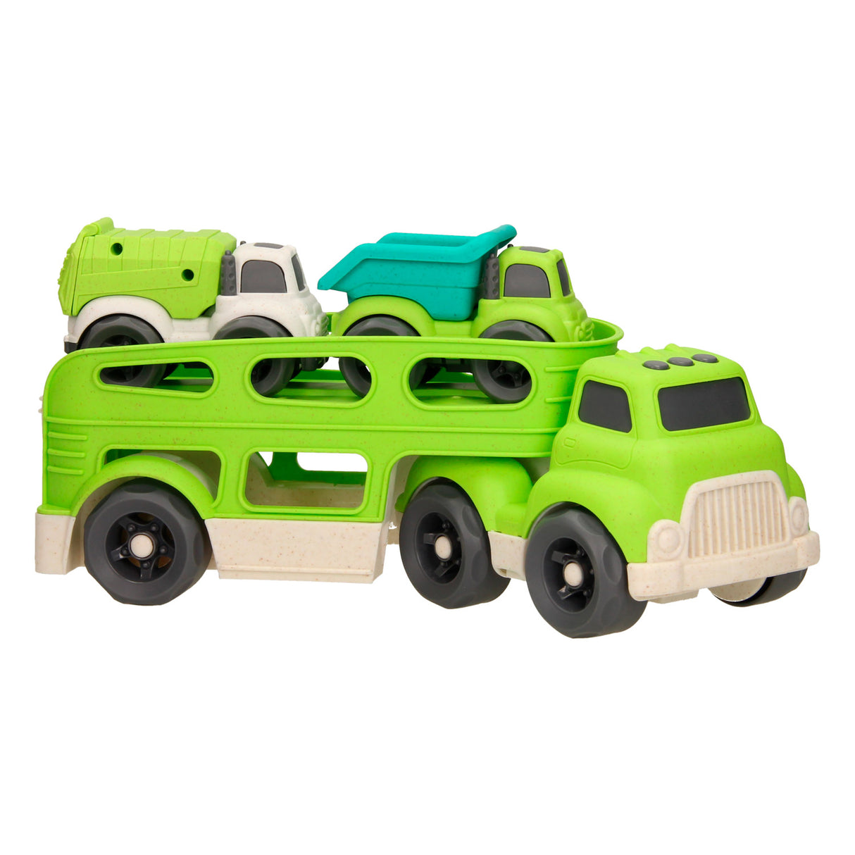 Autotransporter-Recycling - grün