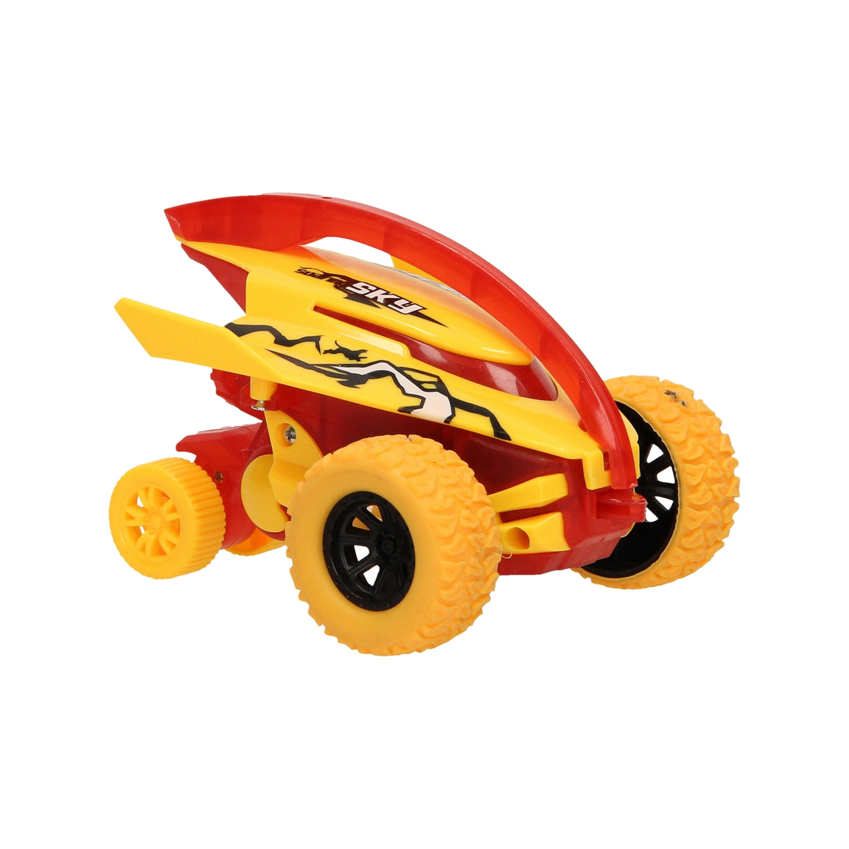 Stunt-Auto-Flamme