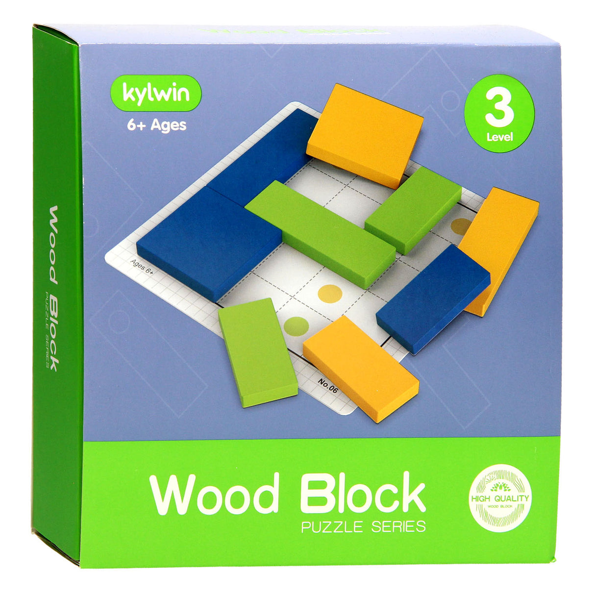 iq Puzzle Holz, Level 3