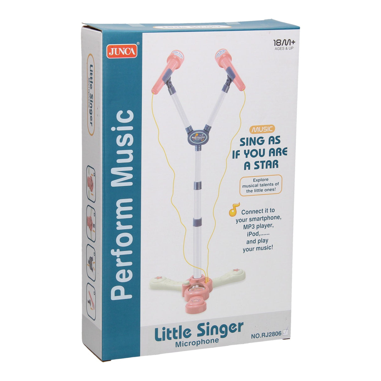 Duo-Mikrofon Standard Pink