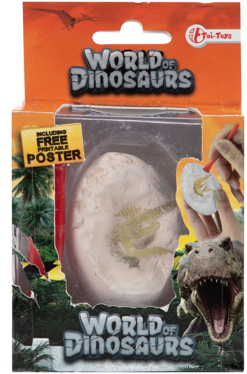 Welt der Dinosaurier Eurthet Dino Ei