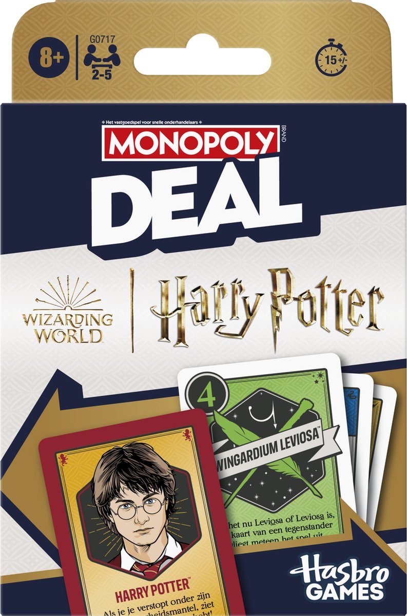 Spiel Monopoly Kartenspiel Deal Harry Potter | 2 Stk