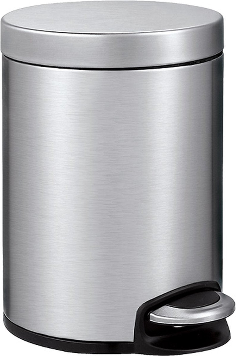 EKO EKO Serene Treteimer 5L aus gebürstetem Edelstahl