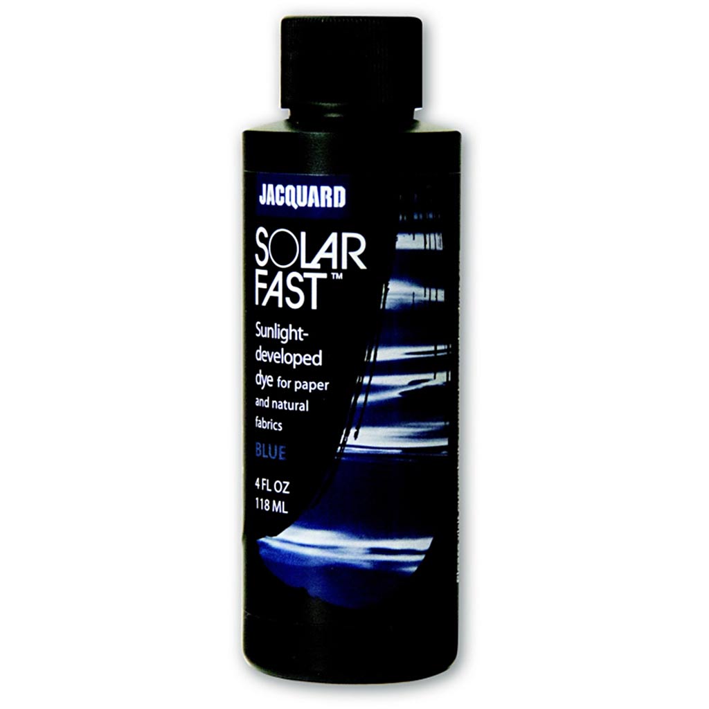 Jacquard Solarfast – lichtempfindlicher Farbstoff, Ultramarinblau (107), 118 ml, 1 Flasche