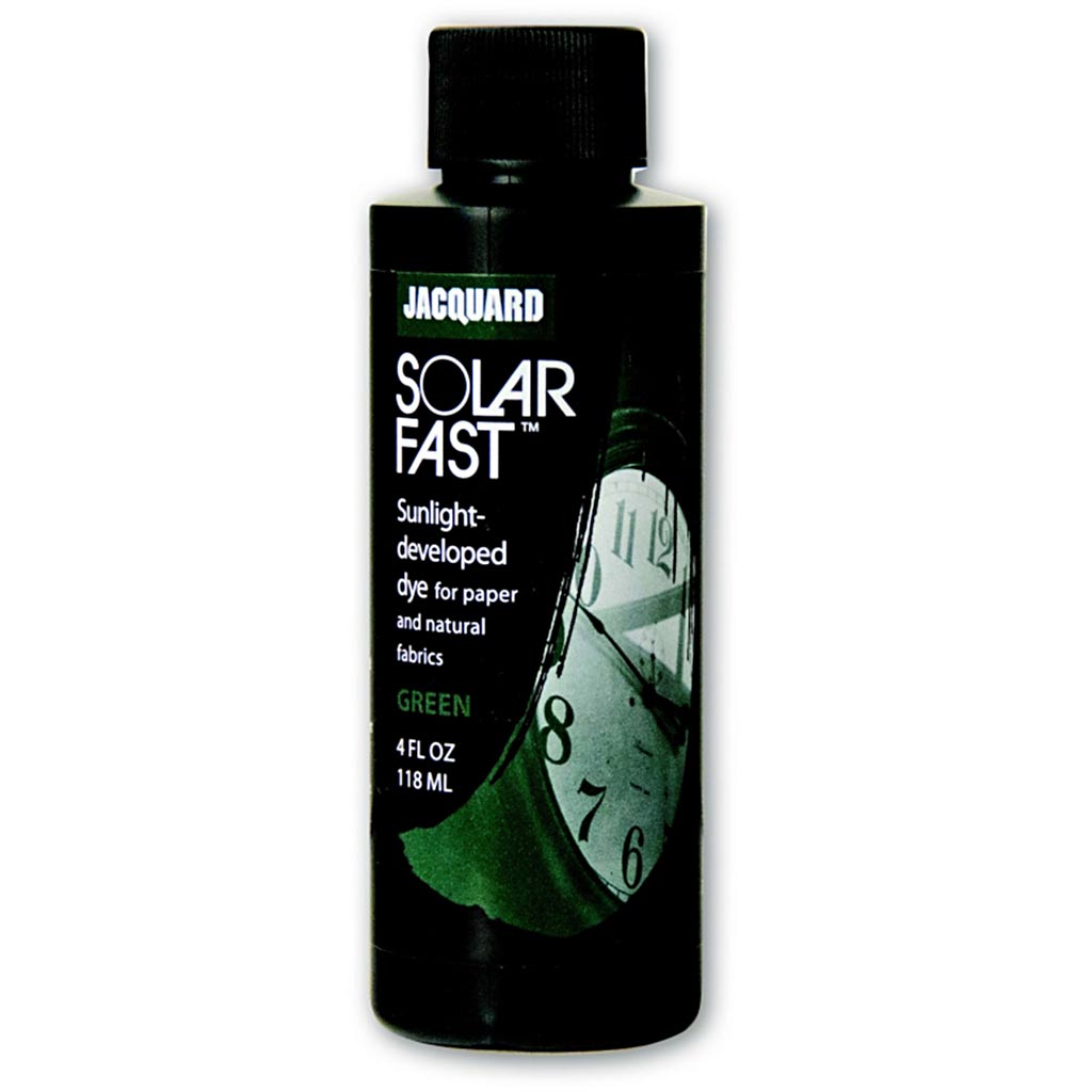 Jacquard solarfast - lichtempfindlicher Farbstoff, grün (109), 118 ml 1 Flasche