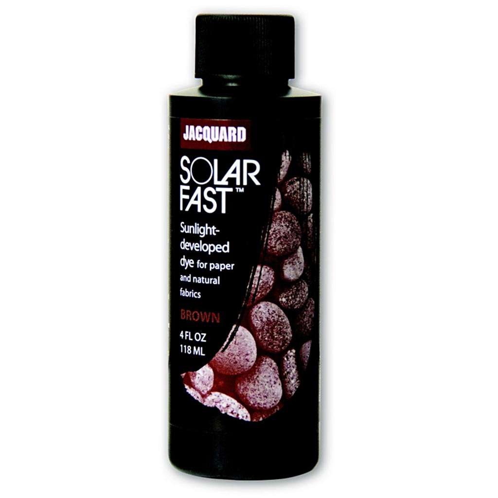 Jacquard solarfast - lichtempfindlicher Farbstoff, braun (112), 118 ml 1 Flasche