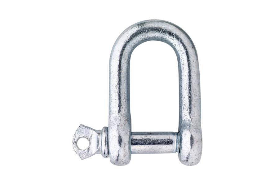 D-sluiting 10x10x19 verzinkt