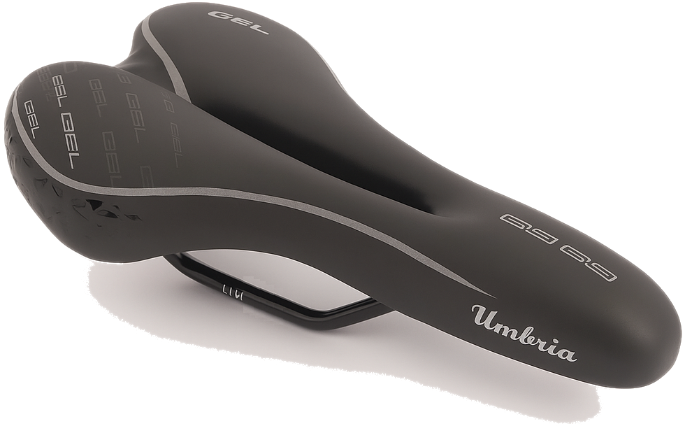 Fahrrad Sattelkante Umbriengel - Schwarz