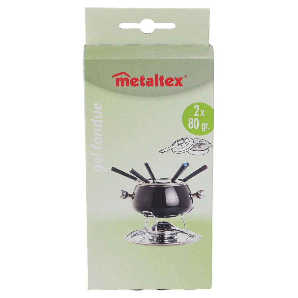 Metaltex Fondue-Brenngel 2 Stück