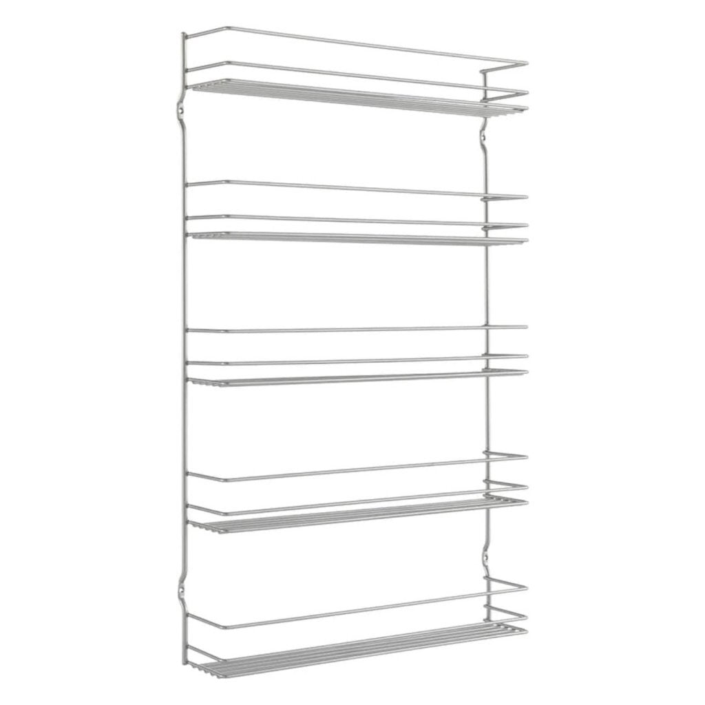 Metaltex Space Saver Smart Kitchen Pepito Kräuter Rack 5 Etagen 36x8x58 cm Silber