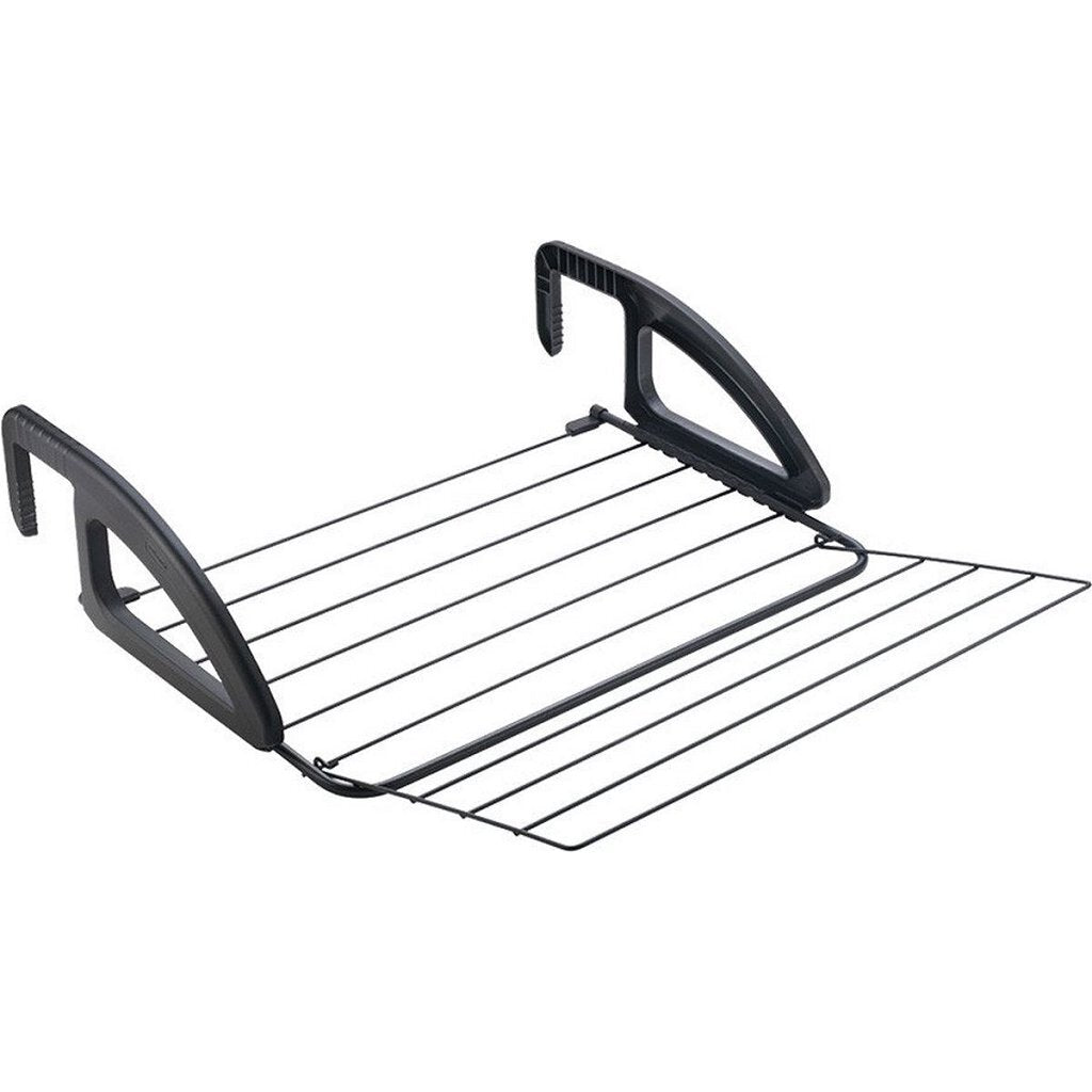 Metaltex Breeze Wäscheständer 6 m Wäscheleine schwarz