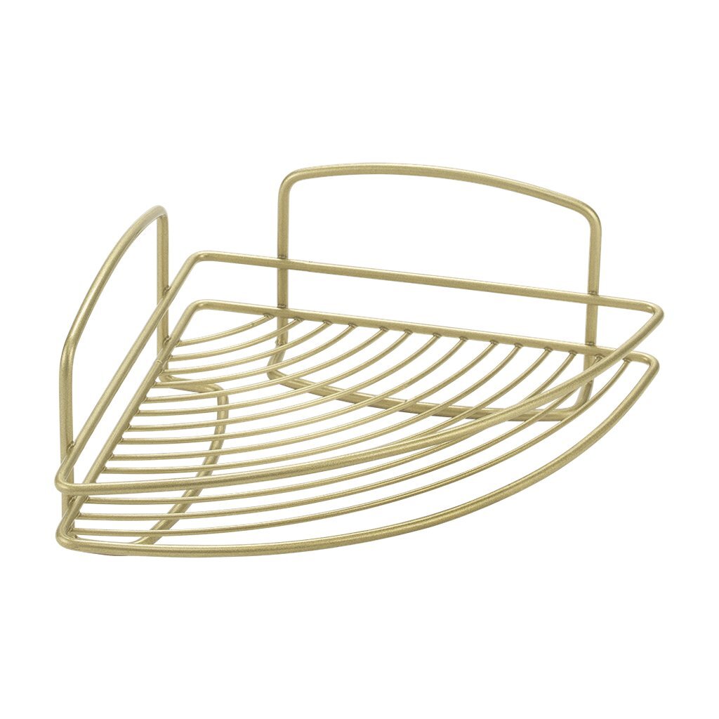 Metaltex Metaltex Onda Eckregal 22x22x11 cm Gold