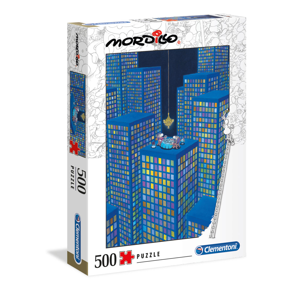 Clementoni Mordillo Puzzle das Abendessen 500 Teile