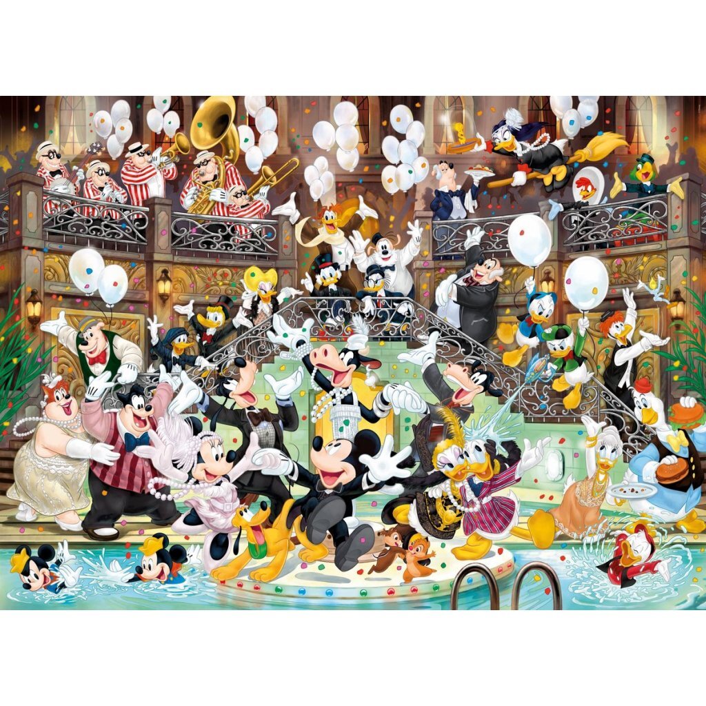 Clementoni Puzzle Disney Mickey 90 Jahre Magie 1000 Teile