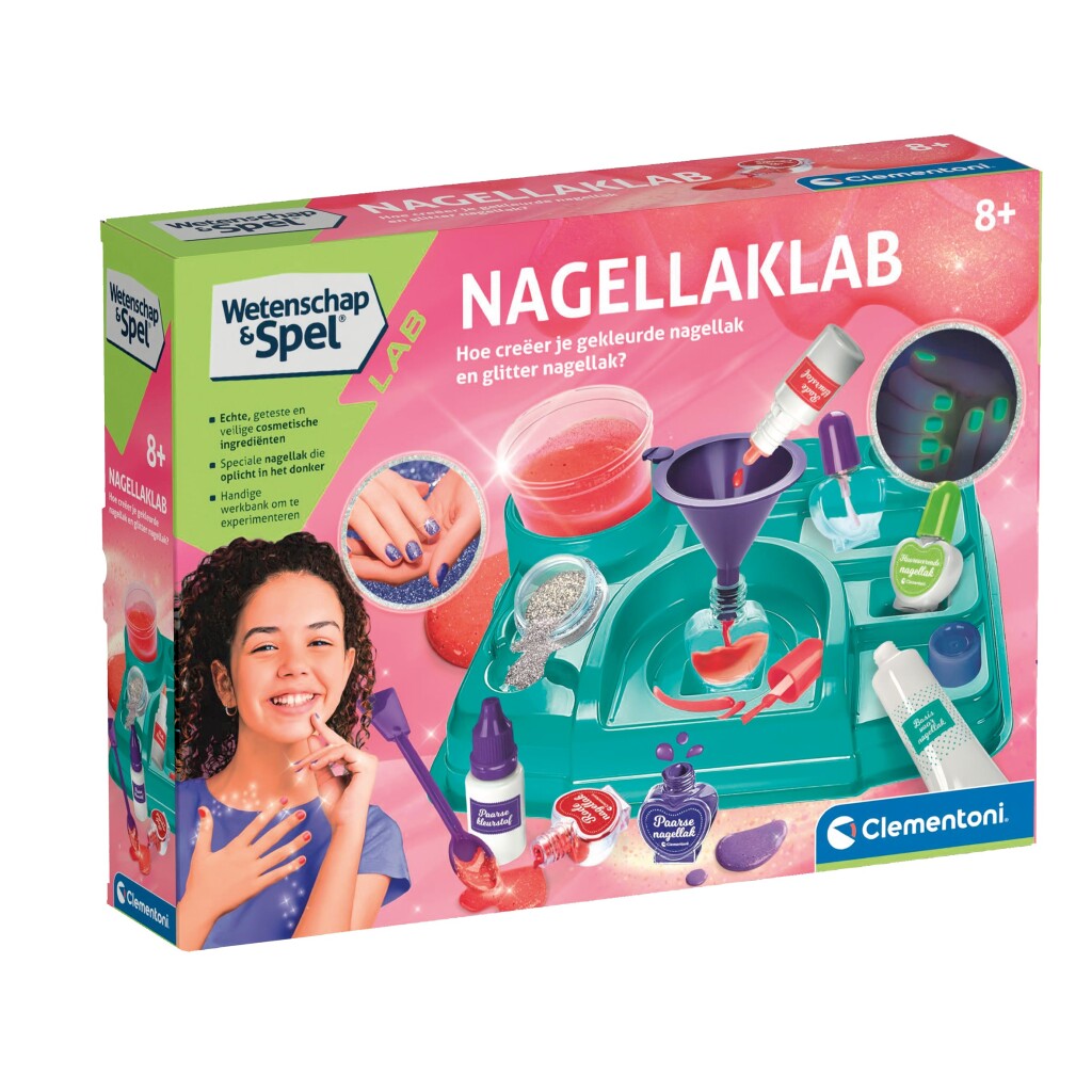 Clementoni Wissenschafts- und Game-Nagellacklabor