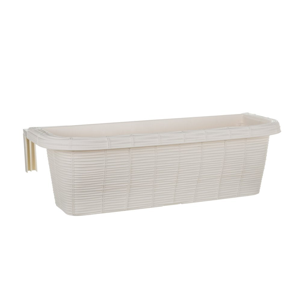 Bama Fioriera Blumenbalkonkasten 60x20x18,5 cm weiß
