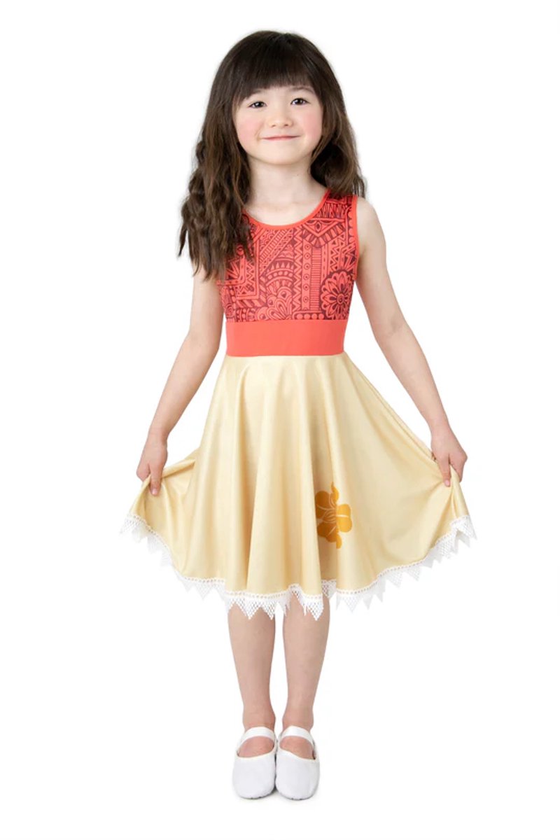 Kleine Abenteuer – Island-Twirl-Kleid – Größe 116-122
