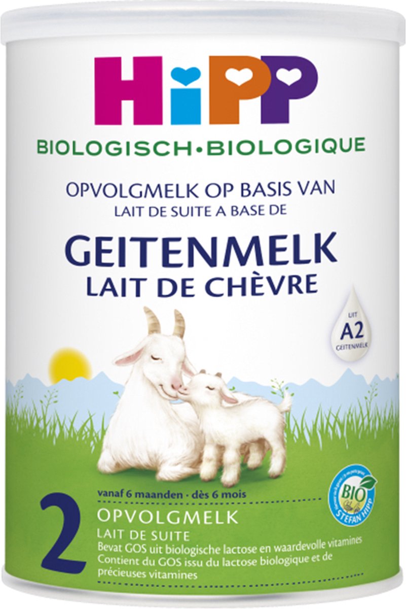 Hipp Folgemilch 2 Bio – Ziegenmilch-Säuglingsnahrung – 6+ Monate – 400g