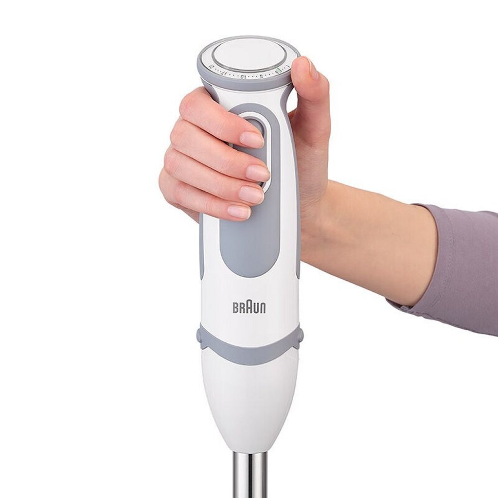 Braun mq5245wh Multiquick 5 Vario Stabmixer weiß grau
