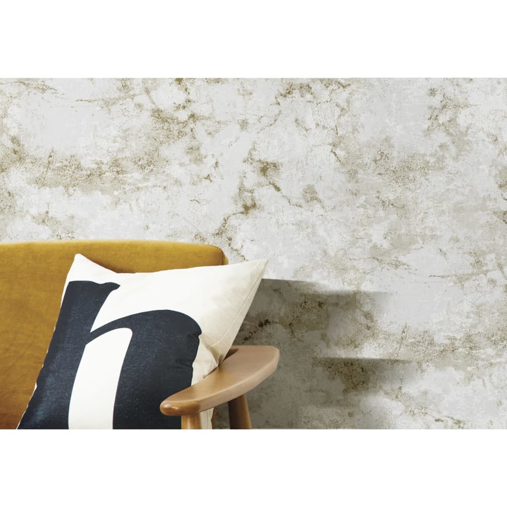 Noordwand noordwand wallpaper Freunde Kaffee Marmor Beton grau und metallisch