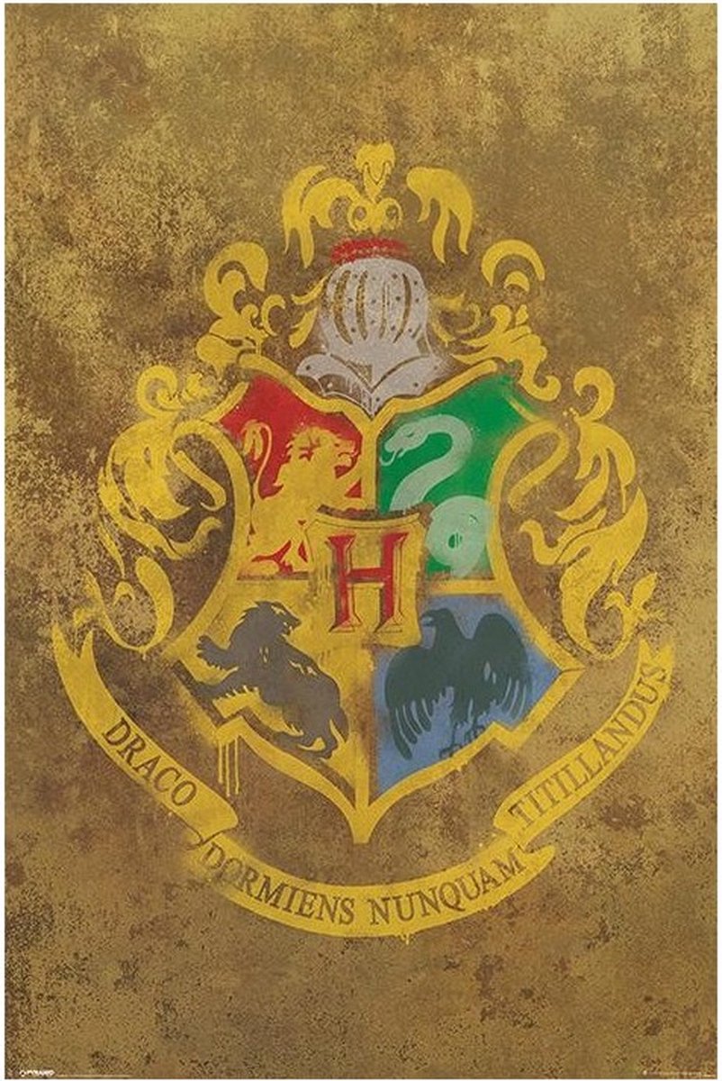 Harry Potter Hogwarts Wappen Poster 61 x 91,5 cm