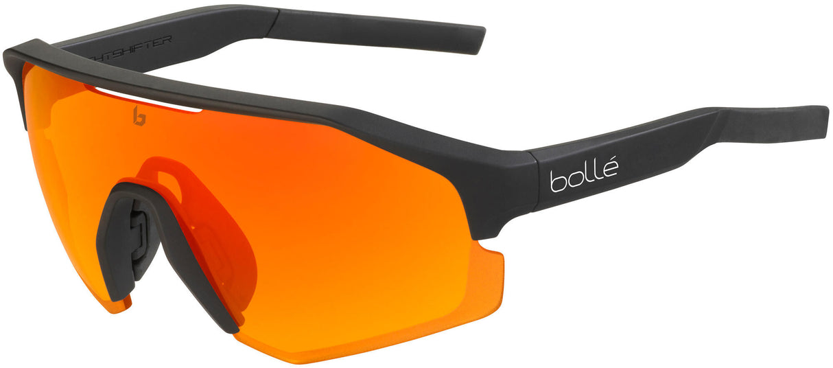 Bollé Sportbrille Lightshifter Brille Lightshift. Bl.mattbraun-rote Linse
