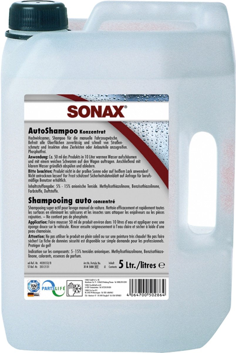 Sonax Autoshampoo 5l - Waschmittel fürs Auto - Autowaschmittel