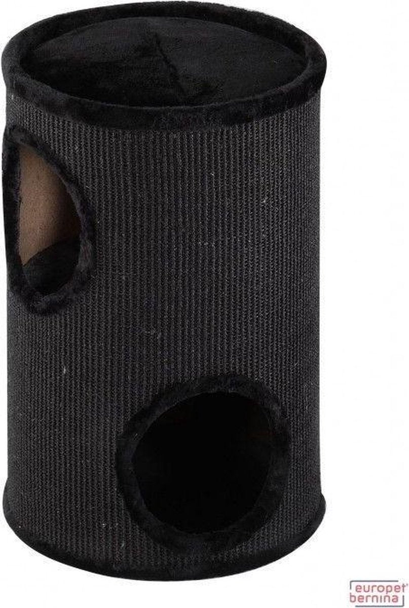 Ebi Everlast Tower – Kratztonne – Schwarz – 37 x 37 x 56 cm
