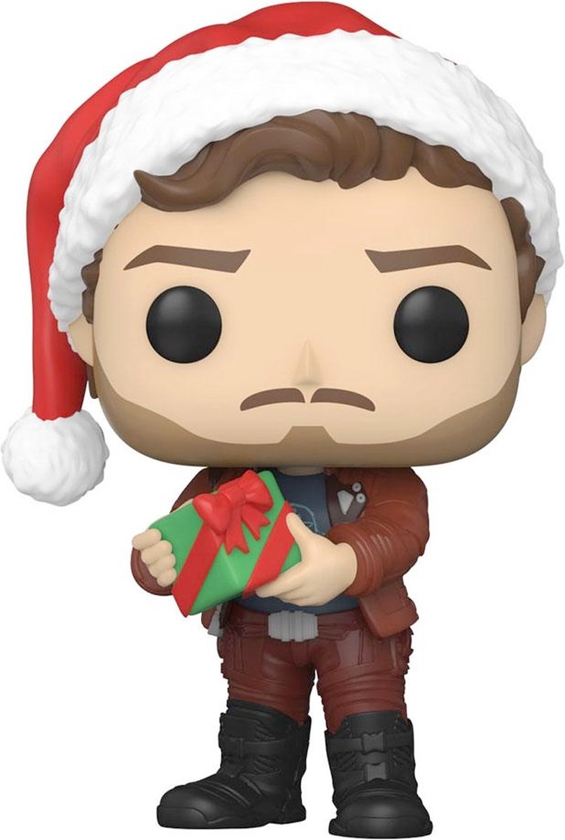 Funko Guardians of the Galaxy – Marvel Holiday Special Pop! Helden Star-Lord 9 cm Sammelfigur – mehrfarbig