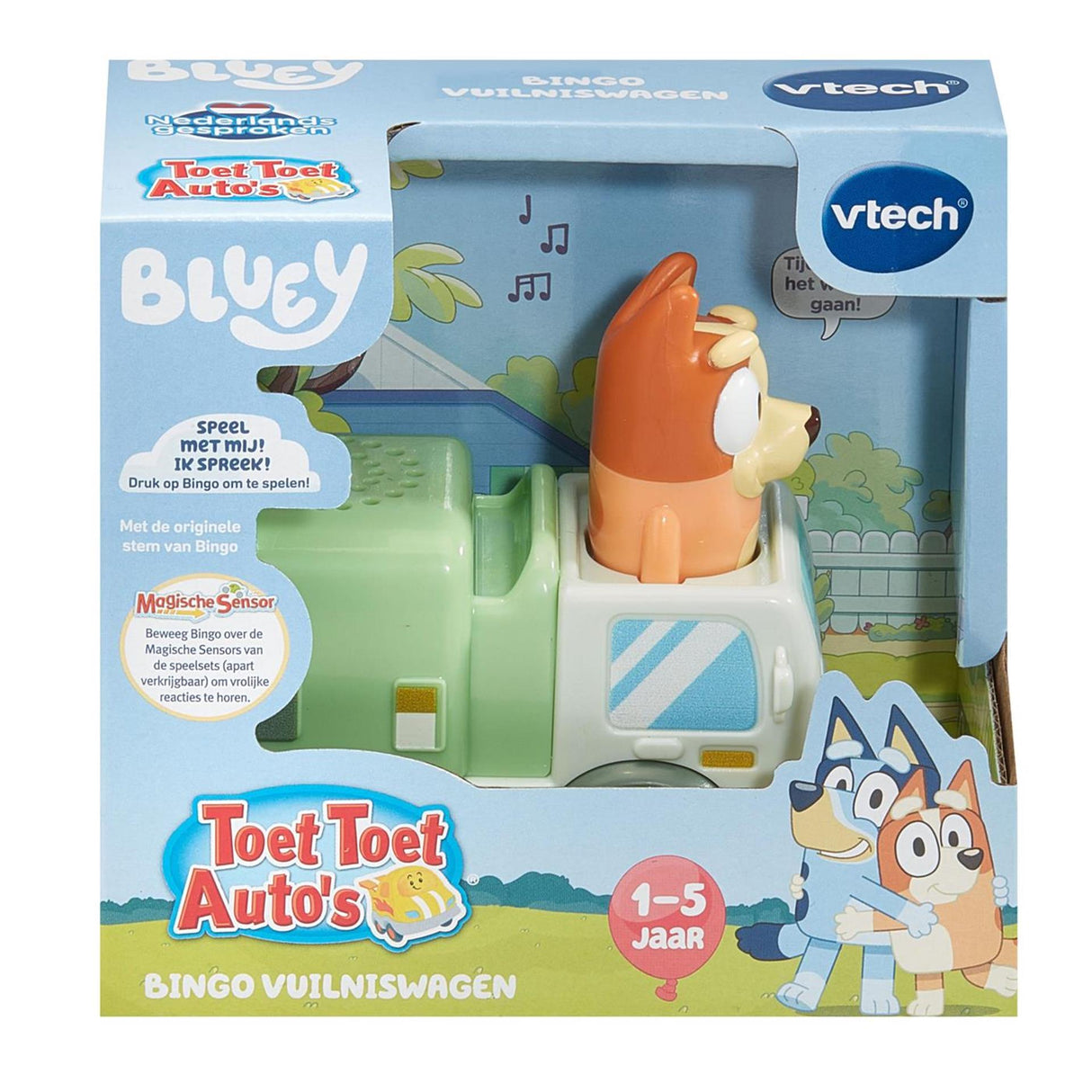 Vtech toot toot bluey – Müllwagen