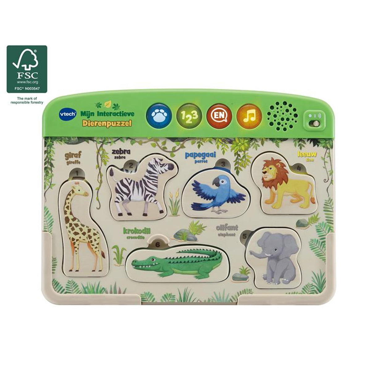 Vtech mein interaktives Tierpuzzle (FSC)