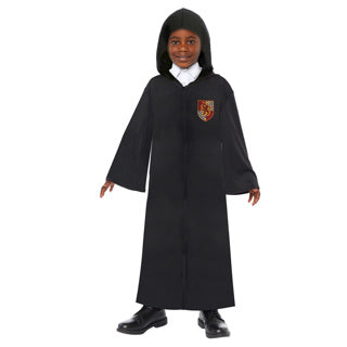 No Brand Kinderkostüm Harry Potter Robe mit 4 Klettstreifen