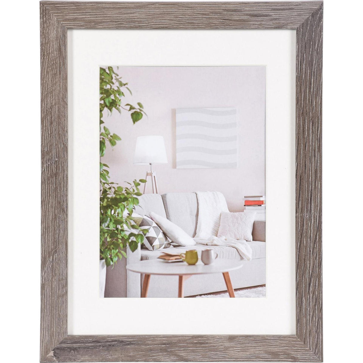 Henzo Fotorahmen modern 18x24cm grau